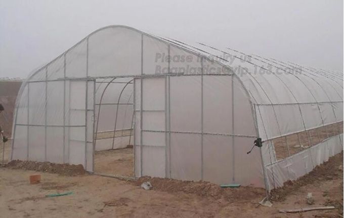 El jardín biodegradable de 4 estantes empaqueta la granja reforzada de la agricultura de las casas verdes de la cubierta