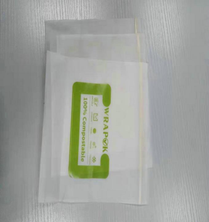 Bolsos biodegradables plásticos abonablees biodegradables del PLA de la categoría alimenticia del bolso de la cremallera del almidón de maíz del 100%