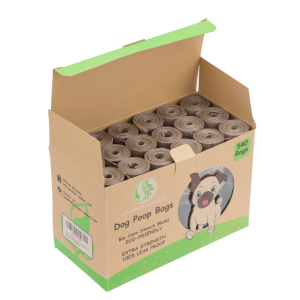 Bolso abonable para el dispensador de encargo del bolso del impulso de los perros del tenedor del lazo del impulso del perro, perritos abonablees del perro del bolso perfumado del impulso 1