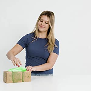 bolsos de basura de la basura del lazo