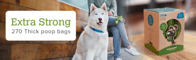 Los bolsos clasificados del impulso del perro de la tierra rellenan los rollos