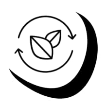 Bolso de basura plano abonable de la cocina de la basura de la maicena del trazador de líneas biodegradable del compartimiento en el rollo, carrito abonable de la cocina de Biobag 1