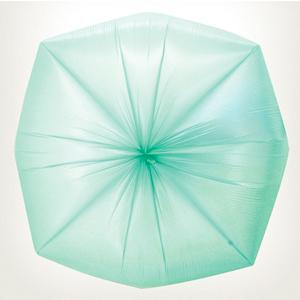 Los bolsos biodegradables y abonablees de la T-mierda en los bolsos de encargo del rollo respetuosos del medio ambiente para la venta al por mayor, EN13432 certificaron abonable 0