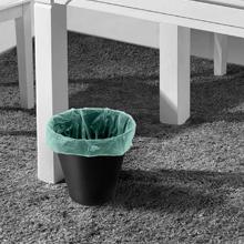 Los bolsos biodegradables y abonablees de la T-mierda en los bolsos de encargo del rollo respetuosos del medio ambiente para la venta al por mayor, EN13432 certificaron abonable 3