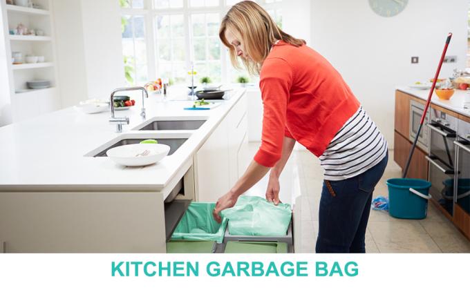 Bolso de basura de la cocina