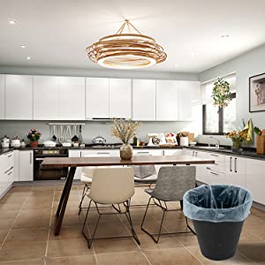 bolsos de basura para la cocina