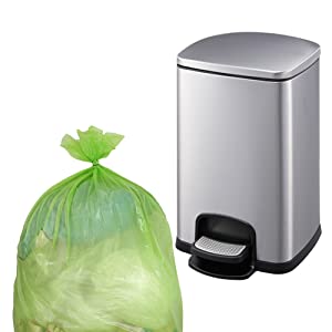 bolsos de basura para la cocina