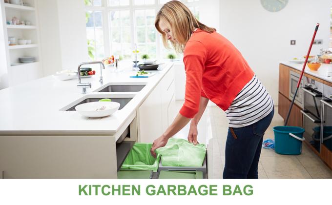 Bolso de basura de la cocina