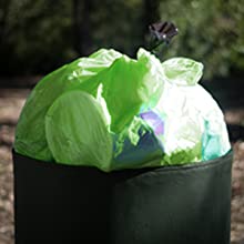 Bolsos de basura del jardín