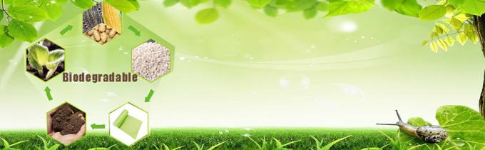 El bolso de la camiseta del BioPlastic usado para se lleva la comida, bolso de basura biodegradable disponible abonable de las bolsas de plástico para congelado 1