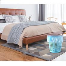 Bolso plástico abonable de la camiseta de la manija de la comida de la maicena que hace compras, paquete plástico degradable y abonable modificado para requisitos particulares de la comida 6