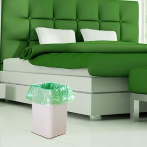 Películas abonablees biodegradables del Pla, maíz biodegradable abonable a base de almidón, trazadores de líneas cuarto de baño, oficina, dormitorio de la yarda, 2