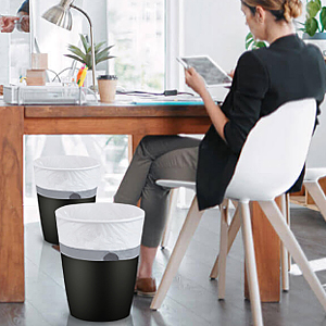 Las bolsas de plástico respetuosas del medio ambiente, bolsos que hacen compras plásticos de la camiseta abonable del 100%, PLA, la bolsa de plástico abonable, Fla 1