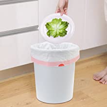 Bolsos abonablees Tierra-amistosos del perro el 100% para el impulso, 4Refill Rolls, 60Bags total, bolso de basura plástico del impulso inútil del perro casero 100 7