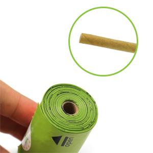 Bolsos abonablees de la basura del animal doméstico del bolso del impulso del perro, bolsos del impulso de la basura del perro de la prueba del escape, animal doméstico abonable favorable al medio ambiente Po del perro 5