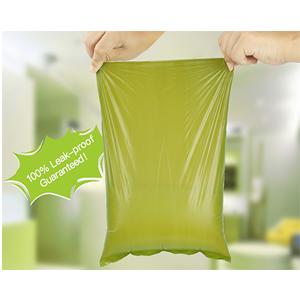 El bolso de basura biodegradable abonable del bolso de basura de 64 galones, 0,9 milipulgadas, 47" W X 60" H, maicena hizo Eco 100% amistoso dirige 2