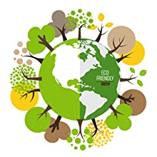 Bolso amistoso abonable biodegradable del lavadero del lazo de Eco del almidón de maíz, vagos plásticos de la basura del lazo abonable enorme 5