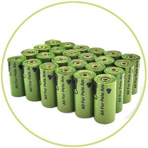 Bolso amistoso abonable biodegradable del lavadero del lazo de Eco del almidón de maíz, vagos plásticos de la basura del lazo abonable enorme 6