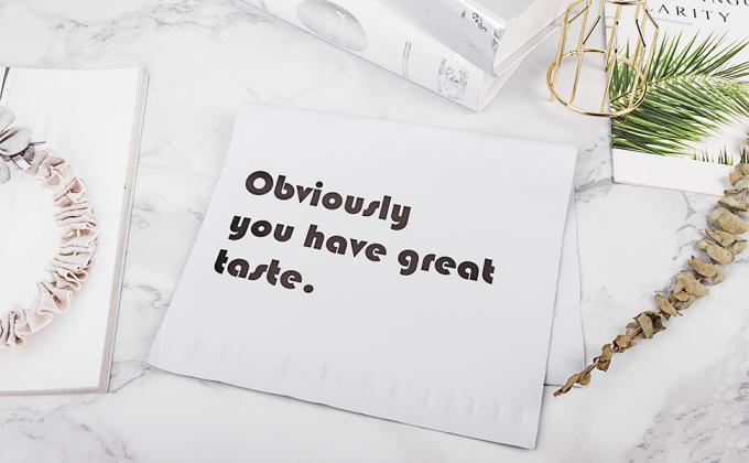 El envío de los sobres, bolsos de envío para la ropa, envío de la manija empaqueta 3 sobres de envío de Mil Pretty Thick Self Adhesive 0