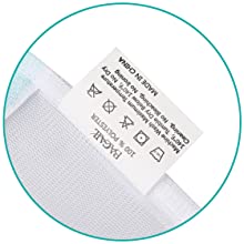 Lavadero, blusa, calcetería, media, ropa interior, ropa interior del sujetador, bolsos del lavado del bolso del lavadero del viaje, bolsos del lavadero del pva 4