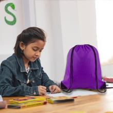 La mochila del lazo empaqueta la botella de agua Mesh Pockets Travel, gimnasio, yoga, deporte al aire libre de la cremallera de Sackpack del gimnasio del deporte 12