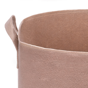 300G resistente espesó los potes no tejidos de la tela de la planta que la correa maneja galones bolsos/6-Packs de la planta de jardín 5 crece los bolsos/Aerati 8