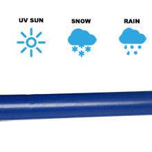 Manguera Endecha-plana reforzada de fines generales de la descarga del agua del PVC, para el uso mientras que repercute los filtros y drena piscinas 5