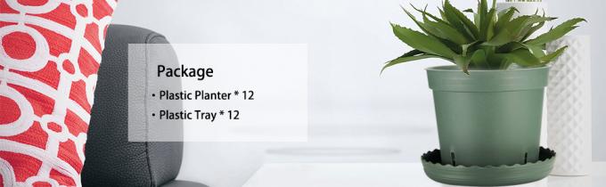 Plantas con el cubo creciente hidropónico del pote del drenaje para el invernadero, cubo holandés, potes del cuarto de niños de la flor, jardín del balcón 5