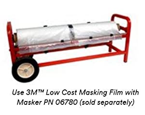 5 en 1 cubrir durable/película del polietileno de los equipos del HDPE del plástico del descenso de las láminas de plástico limpias autos de la hoja enmascara el coche de la pintura 4