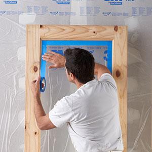 Grabe y cubra, película que enmascara pregrabada para la cubierta de pintura automotriz, papel adhesivo clasificado, el mejor enmascarar automotriz 2