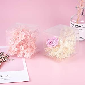 Caja del envase de plástico de la caja del teléfono móvil, pequeña caja transparente plástica rectangular de la prenda impermeable plegable de encargo/Plas claros 2