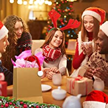 bolsas de papel con bulto de las manijas