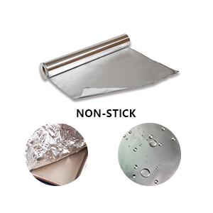 Rollo de la comida de la cortadora del papel de aluminio del hogar en venta, rollo enorme 8011 del papel de aluminio para la comida Packag 0