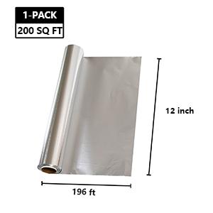 Rollo de la comida de la cortadora del papel de aluminio del hogar en venta, rollo enorme 8011 del papel de aluminio para la comida Packag 1
