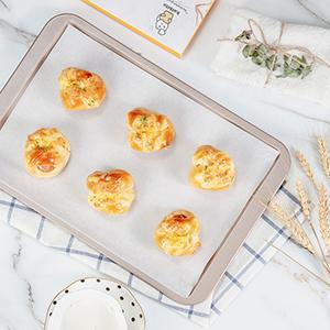 hojas precortadas del pergamino para la media cacerola de la hoja