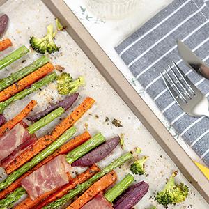 pulgadas del papel de pergamino que cuecen 12x16