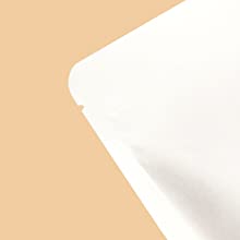 Soporte blanco del papel de Kraft encima bolso del sello del patio de la barrera del papel de aluminio de las bolsas de la cremallera del alto para el paquete de la comida 14