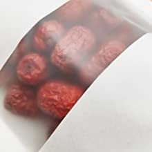 Soporte blanco del papel de Kraft encima bolso del sello del patio de la barrera del papel de aluminio de las bolsas de la cremallera del alto para el paquete de la comida 16