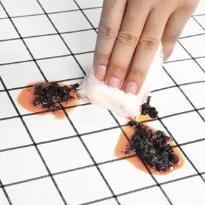 Mantel reutilizable Wipeable del vinilo del hule del mantel PEVA del mantel de la extra grande resistente Spillproof del rectángulo 2