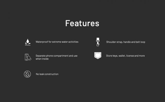 Bolsos impermeables de Geckobrands