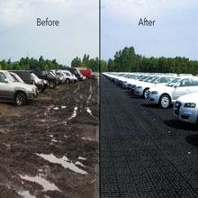 Fibra Geogrid para la fibra de vidrio Geogrid biaxial de la construcción de la construcción de carreteras con la estabilización de suelo no tejida del geotextil 21