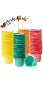 Trazadores de líneas de papel 160PCS de la magdalena de Katbite que cuecen