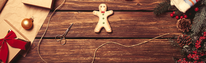 la Navidad de las cajas de regalo