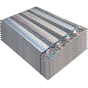 Metallic Holographic Bubble Mailers