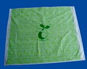 bolso de basura plástico degradable abonable del hogar bio, bolso de ultramarinos de lino de encargo abonable del bolso del 100%