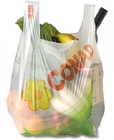 PLA+PBAT modificó los bolsos plásticos biodegradables abonablees de la camiseta para requisitos particulares, bolsos abonablees biodegradables del chaleco para las compras