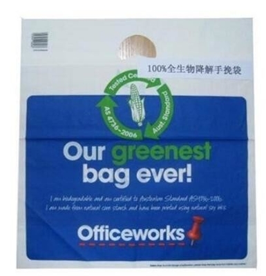¡Bolsos de basura abonablees favorables al medio ambiente de la maicena del 100%, PRECIO BAJO GARANTIZADO! La bolsa de plástico respetuosa del medio ambiente, el 100%