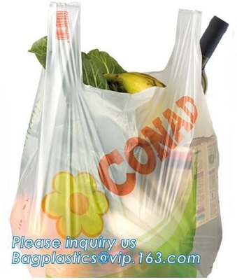 ¡Bolsos de basura abonablees favorables al medio ambiente de la maicena del 100%, PRECIO BAJO GARANTIZADO! La bolsa de plástico respetuosa del medio ambiente, el 100%