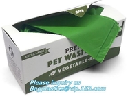 La basura plástica del impulso inútil abonable de Logo Printed Colorful Pet Dog empaqueta el 100% biodegradable, perro certificado inútil cero Po