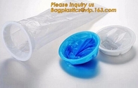 bolso del vómito del vómito disponible, utilizado para el bolso plástico azul disponible del vómito de /airplane/ del viaje de hospita/con el anillo Emes médico